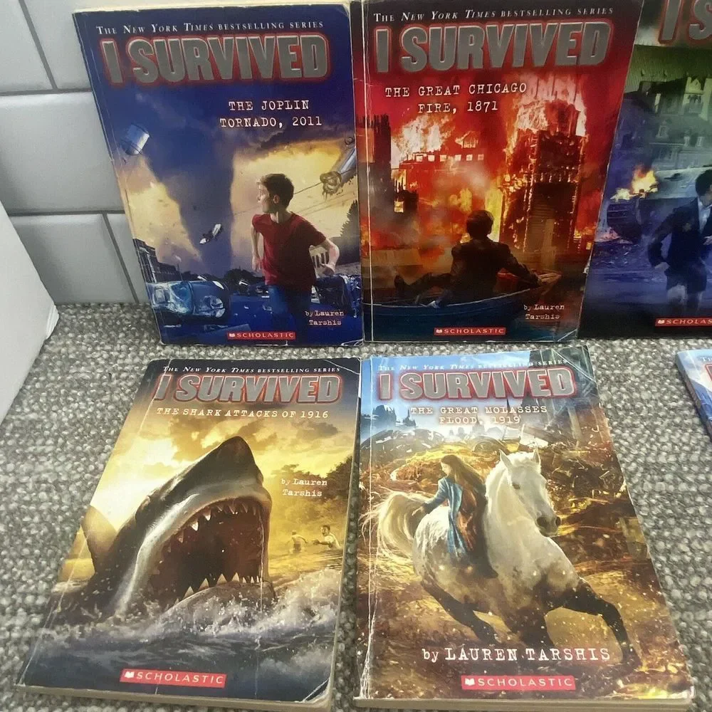 I Survived Book Set 12 Books‎ Elementary Middle Literacy
